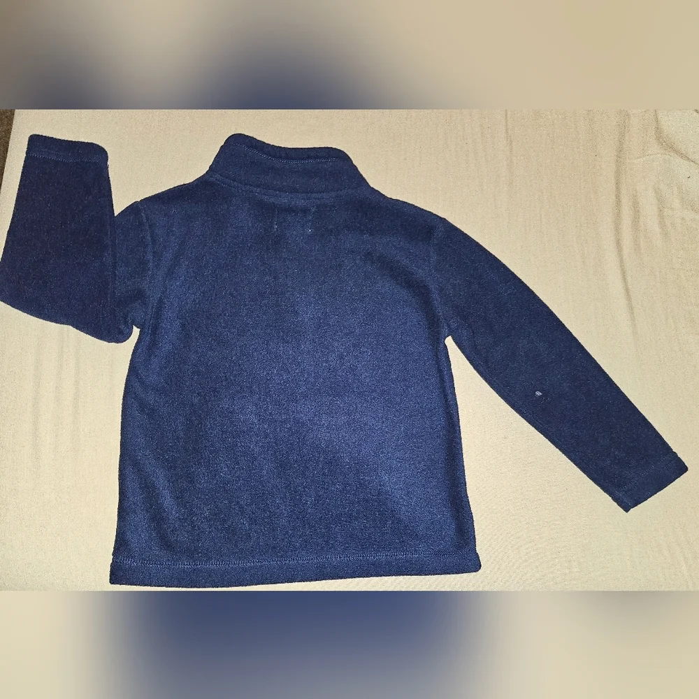 1989 Place Navy and Lime Half-Zip Sweatshirt 💓4/$25 - Picture 2 of 4